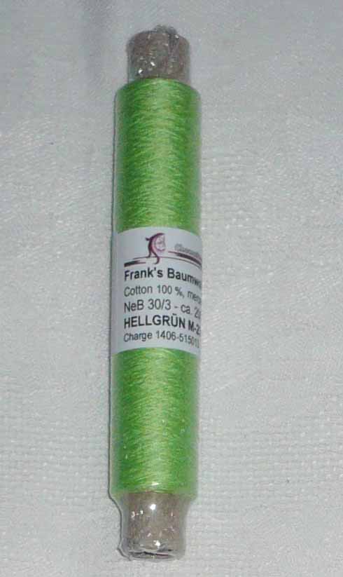Franks Cotton - Thread 30/3 Green 23